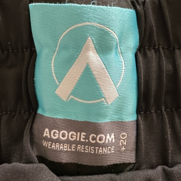 AGOGIE Women's +20 Resistance Black Pants Leggings XL - Picture 6 of 12